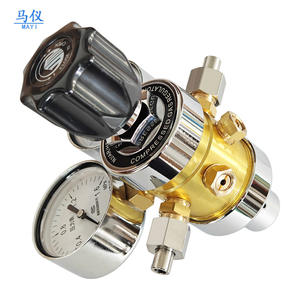 Válvulas Reductoras de Presión de Gas Mixto de Dos Etapas de Alto Flujo, Suministro Directo de Fábrica, Reguladores de Soldadura y Corte - Product Image 2