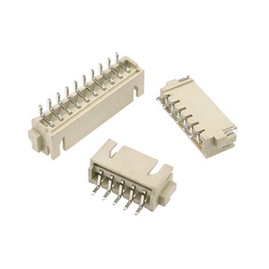 Connecteur de montage en surface horizontale XH2.54, 2,54 mm, 2 à 12 broches, prise mâle, plastique beige, montage sur plaque de soudage - Product Image 1