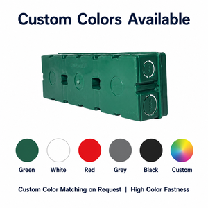 Boîtier de jonction encastré PVC 3 modules type 86, ignifuge, épaissi et profond, pour interrupteur et prise - 8650-1 - Product Image 5