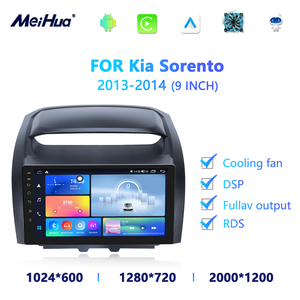 <span class=keywords><strong>Autoradio</strong></span> Meihua 9'' 4+32G 4+64 <span class=keywords><strong>Android</strong></span> 12, cadre pour Kia Sorento 2012-2016, CarPlay, <span class=keywords><strong>Android</strong></span> Auto, GPS, WiFi, BT5.0, FM, RDS - Product Image 2