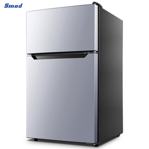 Smad 3.3cuft 110V <b>Mini</b> Double Door Refrigerator With Top Freezer Refrigerator With Top Freezer - Product Image 5