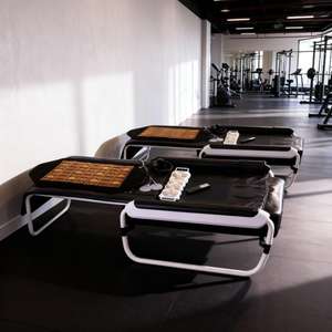 Atracción y retención de clientes, columna vertebral, rodillo de piedra calentado por infrarrojos, terapia de ejercicio físico, cama de masaje de Jade para gimnasio, Sala VIP - Product Image 2