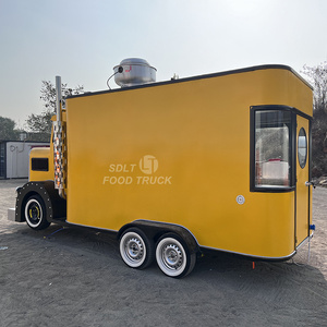 Remolque de Comida Móvil para Restaurante, Carrito de Hot Dogs, Camioneta de Café, Remolque de Pizza, Camión de Comida con Cocina, Camión de Café - Product Image 4
