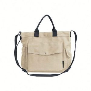 Custom Logo Size Recycled Reusable Eco-friendly BPA Free Durable <b>Plain</b> Blank Organic Calico Cotton <b>Canvas</b> Shopping Bag - Product Image 2