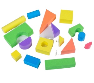 Bloques de apilamiento de espuma EVA blanda para niños y niñas, juego de construcción educativo colorido, Juguetes - Product Image 5