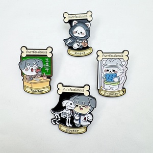 Contacta con tu Vendedor -- Viki -- en la Misma Tienda [VASTGIFTS] Pin de Esmalte Personalizado - Product Image 2