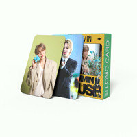 KPOP Idol Group 55 pcs/boîte Bangtan Boys Jimin MUSE WHO Photocard Lomo Card Photo Card