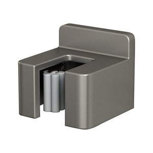 Stainless Steel <b>Mop</b> Holder <b>Wall</b> Mounted Rectangle Bathroom Storage No Drilling Cleaning Supplies Organization - Product Image 5
