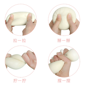 Juguete Blandito de Silicona con Forma de Bollo Grande, Antiestrés y Antiansiedad, para Adultos - Product Image 3