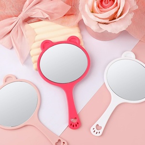 Ensemble de peignes à miroir transparents 409 - Miroir avec manche - Pour les sorties et les voyages - Miroir cadeau et objet de décoration - Product Image 4