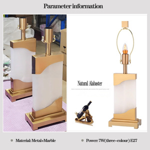 Vua phòng cổ điển tinh khiết đá cẩm thạch tự nhiên stonne bảng đèn thiết kế văn phòng Bảng Led đèn cho LED đá cẩm thạch kính bảng đèn nhà hàng - Product Image 5