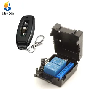 12V 2CH RF Relais Smart Wireless Fernbedienung Lichtsc halter Garagentor Fern öffner 433MHz Sender mit Relais empfänger