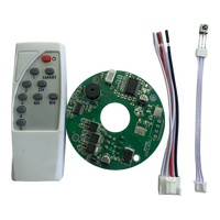 Carte de contrôle pour ventilateur de plafond BLDC, régulateur de circuit, gestionnaire de variateur, onduleur PCB PCBA avec télécommande RF