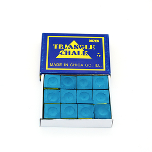 Queue de billard Offre Spéciale Snooker & Billard Triangle Chalk 12 PCS/Box - Product Image 1