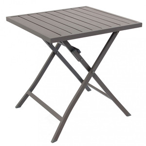 Ensemble de 5 pièces de bistrot de Patio moderne avec Table pliante et quatre chaises meubles d'extérieur en <span class=keywords><strong>aluminium</strong></span> résistant aux intempéries pour <span class=keywords><strong>jardin</strong></span> - Product Image 2