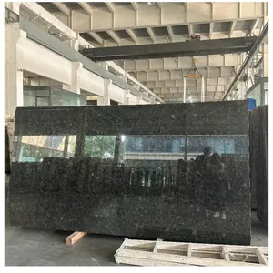 Natural Stone Polished Big Slabs Tiles Floor Wall Countertop Tiles With Competitive Price Volga Blue Granite