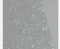 Feuille de matériau vierge auto-adhésive pour pickguard de guitare, blanc nacré