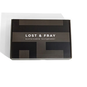 Boîtes postales en carton couleur imprimées personnalisées Emballage en papier postal pour vêtements Boîtes d'expédition en carton ondulé - Product Image 3