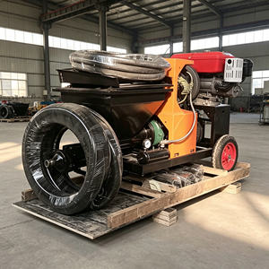 Machine à projeter du mortier, machine à injecter du mortier de <span class=keywords><strong>béton</strong></span> avec un moteur puissant et un long tuyau pour les façades de bâtiments - Product Image 2