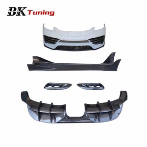Bk Điều Chỉnh 981 Cayman Boxster Nâng Cấp <span class=keywords><strong>Pd</strong></span> Nửa Carbon Sợi Bodykit Bumper Side Váy Phía Sau Khuếch Tán Cho Porsche 981 Cơ Thể Kit - Product Image 2