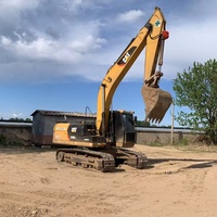 Excavatrice d'occasion de 20 tonnes, modèle Cat320d2L, provenant du Japon, avec pièces et moteur à injection directe Mitsubishi3066