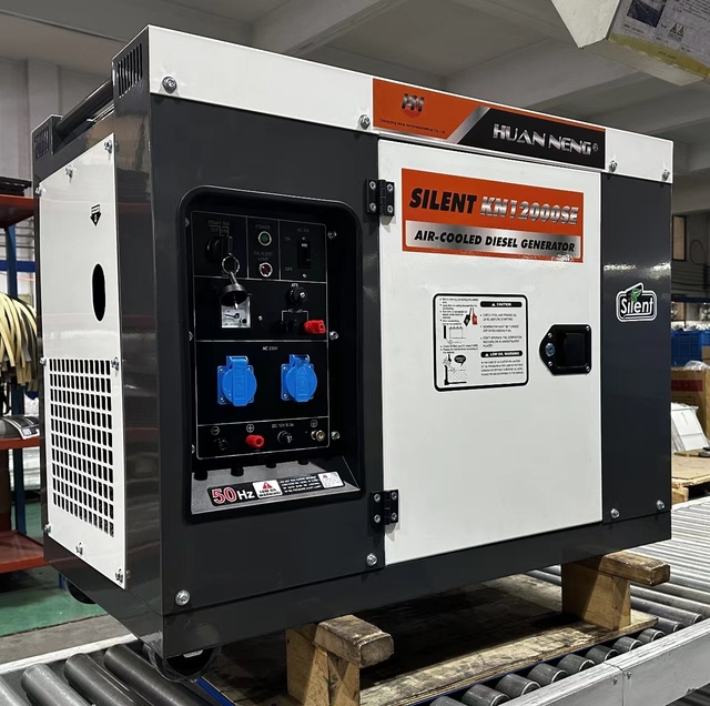 10kva Silent diesel Generator 110V/220V Single Phase/Double Voltage Soundproof 12kw Quiet Diesel Generator for Industrial Use