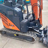Excavator Hitachi Zx17 17u, Asli Jepang, Kondisi Baik. Excavator Hitachi Zx17, Zx17u, Zx50u, Zx55, Zx55ur Dijual