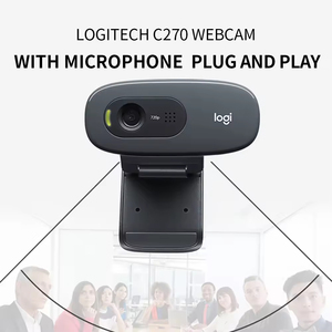 Webcam Logitech C270 HD 720P 30FPS, mise au point fixe, microphone intégré à réduction de bruit, caméra Web USB2.0 pour Windows et Mac, streaming - Product Image 6