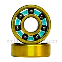 Roulements de skateboard hybrides de haute précision 2024 Titanium OEM ODM 608 et 627, les plus rapides pour les patins à roulettes