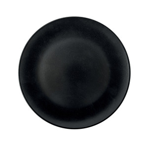 Assiette à dîner M1934 en grès noir Monaco 26 cm pour la restauration, les hôtels et la vente en gros - Product Image 1