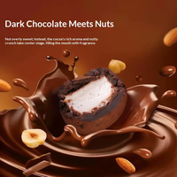 Confiserie en gros : Chocolats fourrés aux amandes enrobés de cacao, avec centre croquant aux noix, pour événements
