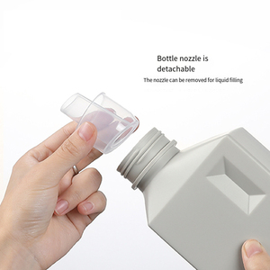 Bottiglia di Detersivo Liquido per Bucato in <span class=keywords><strong>Plastica</strong></span> di Alta Qualità, Basso MOQ, 400ml 600ml 1000ml, Nuovo Design per Shampoo - Product Image 3