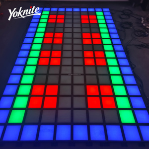 Jeu d'évasion populaire pour salle de jeux active, avec jeux lumineux interactifs de mémoire et sol LED pixel lumineux - Product Image 1