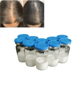 発毛のための白頭の髪の治療のためのペプチ急速に成長する1本のボトル
