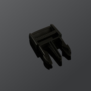 Alloy Sliding Buckle Silver Black Durable Metal <b>Webbing</b> Accessory For Bags Backpack Belt Pet Leash Safety Buckle - Product Image 3