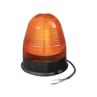 12V/24V Bernsteinfarbene 60 LED Warnleuchten Sicherheits-Blinklichter Rotierend für Fahrzeuge, Geräte, LKW, Traktoren, UTV, Auto, Bus Zubehör