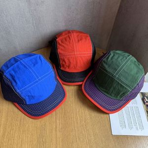 หมวกแก๊ปทรงเป็ดสีพื้นสไตล์เรโทร ยูนิเซ็กส์ ผ้าโพลีเอสเตอร์ ปีกสั้น เหมาะสำหรับกิจกรรมกลางแจ้งและการเดินทาง - Product Image 2