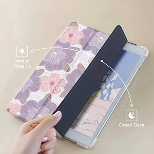 Funda Creativa con Diseño Floral para Tablet Samsung Tab A9 11\" (2023) X210 X215 / Tab S7/S8 11\", Resistente a Arañazos y Caídas - Product Image 5