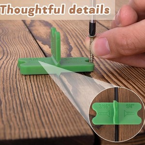 Entretoises de nivellement en plastique ABS de qualité industrielle, personnalisables, pour outils de jardinage, pour le nivellement des briques et la création de joints entre les carreaux - Product Image 4