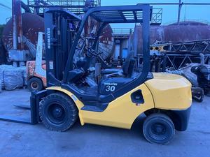 Used Komatsu FD30 Second-Hand 3 Ton <b>Manual</b> Operation Diesel <b>Forklift</b> 4WD Rough Terrain - Product Image 3