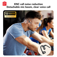 Casque sans fil Miniso M66 Open OWS 5.4 pour Bluetooth, réduction de bruit ENC, appel HD, traduction intelligente par IA, écouteurs TWS