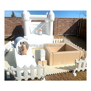 Ensemble de jeu en PU blanc souple <span class=keywords><strong>avec</strong></span> toboggan, <span class=keywords><strong>piscine</strong></span> <span class=keywords><strong>à</strong></span> <span class=keywords><strong>balles</strong></span> et blocs d'escalade pour aire de jeux intérieure/commerciale pour enfants - Product Image 6