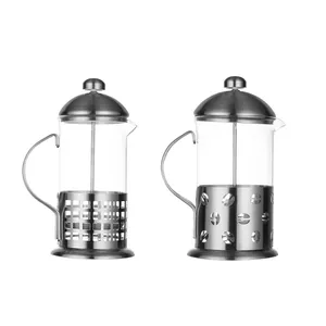 350ML & 600ML & 800 & 1000ML 스테인리스 사모바르 사이펀 프렌치 커피 우유 차