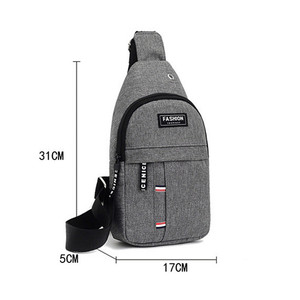 Sacs à bandoulière en nylon imperméables de luxe pour hommes, sacs messager, petits sacs à main pour <span class=keywords><strong>téléphone</strong></span> portable, pochettes de <span class=keywords><strong>sport</strong></span> universelles - Product Image 3