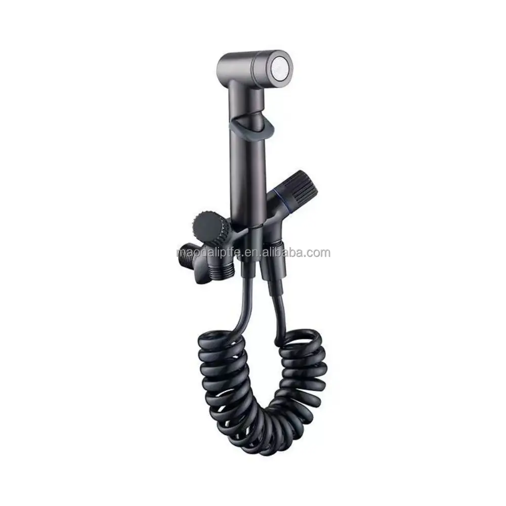 Popular Design Bathroom Ducha Toilet Shower Shattaf Arofa Handheld Bidet Sprayer With Duo-handle Angle valve