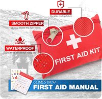Trousse de premiers secours miniature EDC personnalisée, légère et portable, pour voiture et camping en extérieur, fournie directement par l'usine
