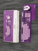 3-en-1 Offre Spéciale clavier et souris sans fil avec ensemble de tapis de souris prix d'usine direct pour PC ordinateur portable