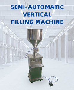 Máquina Llenadora de Pistón Vertical Semiautomática Popular para Crema Cosmética, Pasta, Ungüento y Loción - Product Image 5