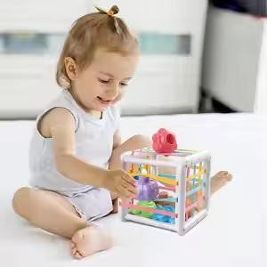 <span class=keywords><strong>Giocattoli</strong></span> Educativi <span class=keywords><strong>6</strong></span> in 1 <span class=keywords><strong>per</strong></span> <span class=keywords><strong>Neonati</strong></span> da <span class=keywords><strong>6</strong></span> a 12 <span class=keywords><strong>Mesi</strong></span>, Giocattolo Montessori, Giocattolo da Dentizione <span class=keywords><strong>per</strong></span> <span class=keywords><strong>Neonati</strong></span>, Blocchi Impilabili - Product Image 3