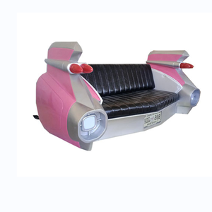 1960 Kursi Industri Merah Muda Amerika Retro Restoran <span class=keywords><strong>Sofa</strong></span> Mobil Kursi Empuk <span class=keywords><strong>Sofa</strong></span> untuk Dijual - Product Image 6